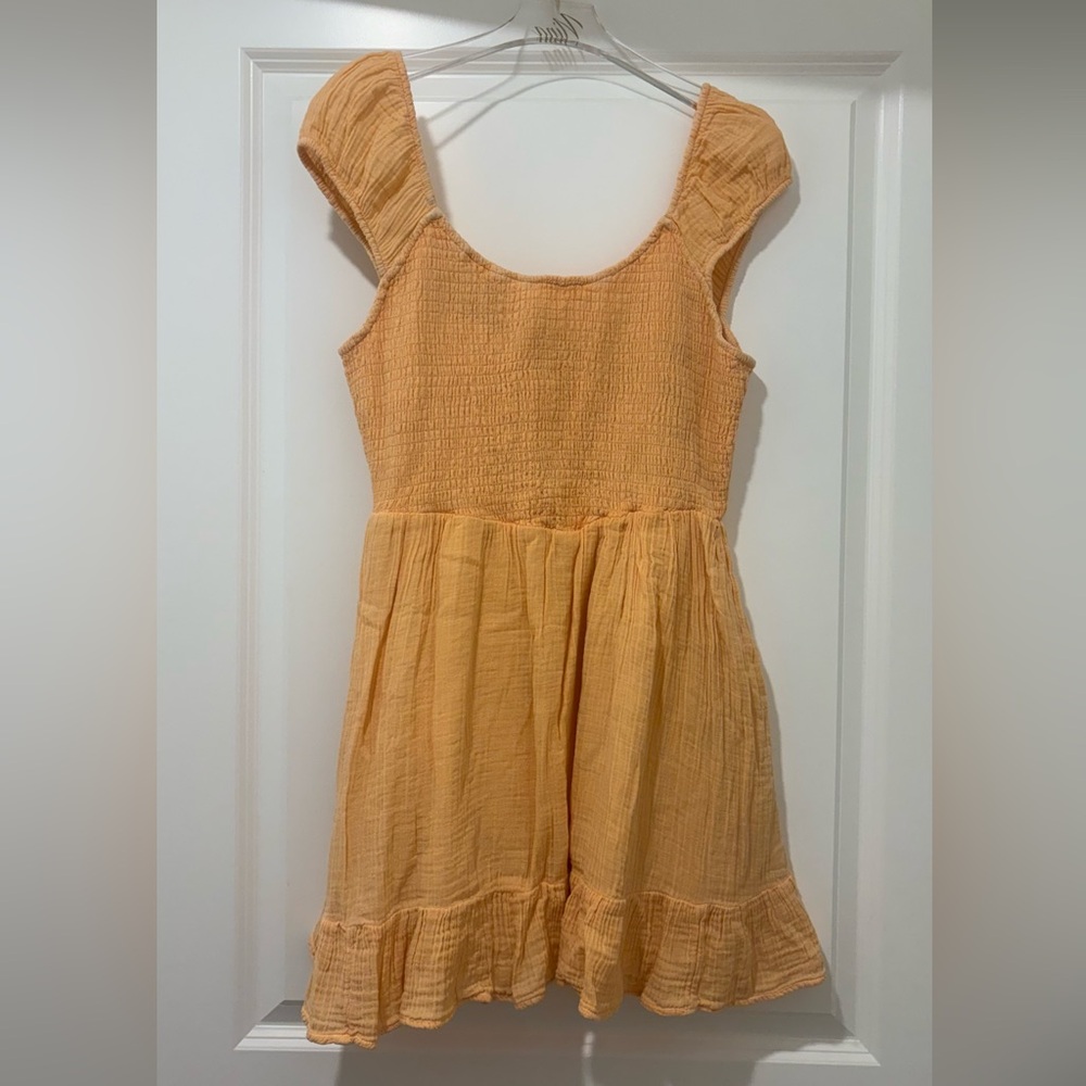 American Eagle Outfitters Peach Textured Top